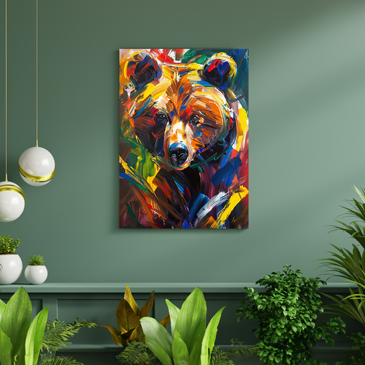 tiere-poster-leinwand-wandbilder-grizzly-baren