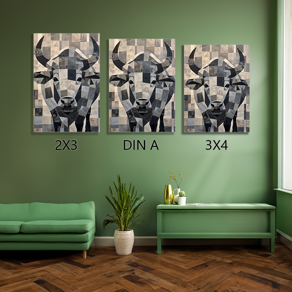 tiere-wandbilder-leinwand-poster-afrikanischer-buffel-bildgroessen-vergleich