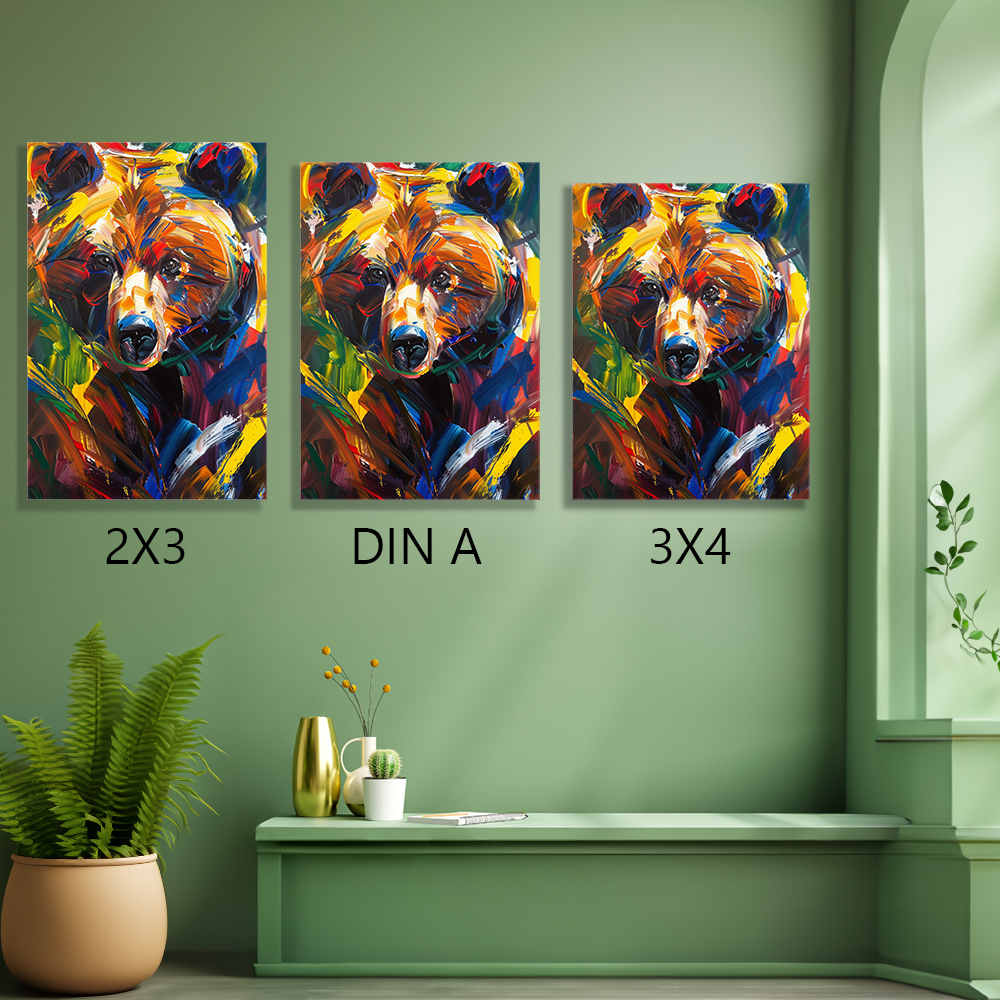 tiere-wandbilder-leinwand-poster-bar