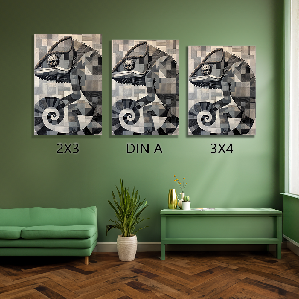 tiere-wandbilder-leinwand-poster-chamaleon-bildgroessen-vergleich