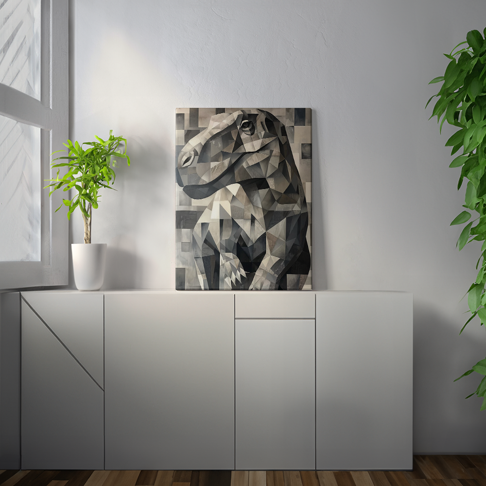 tiere-wandbilder-leinwand-poster-dinosaurier-3x4