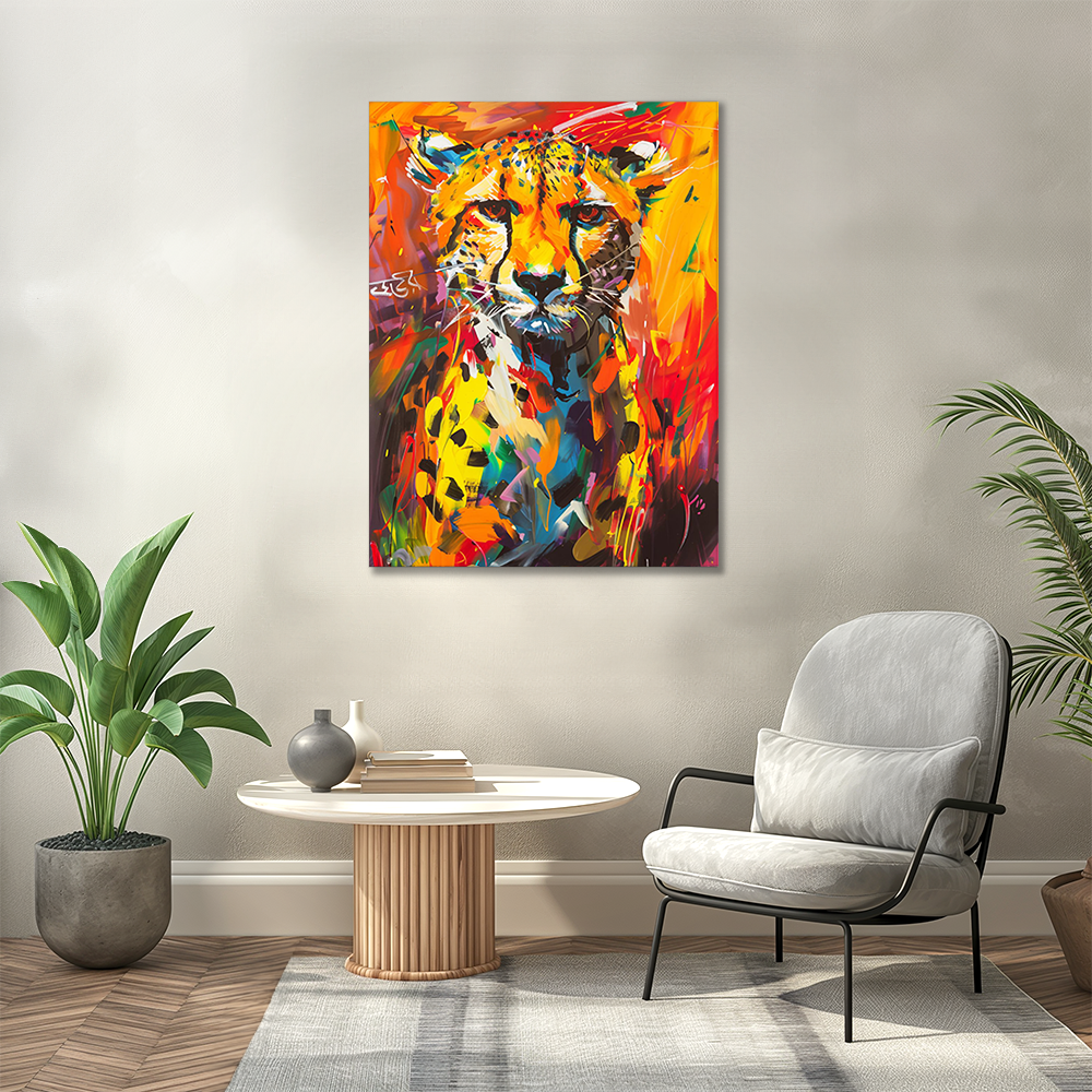 tiere-wandbilder-leinwand-poster-gepard