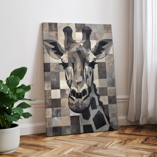 tiere-wandbilder-leinwand-poster-giraffe-2x3