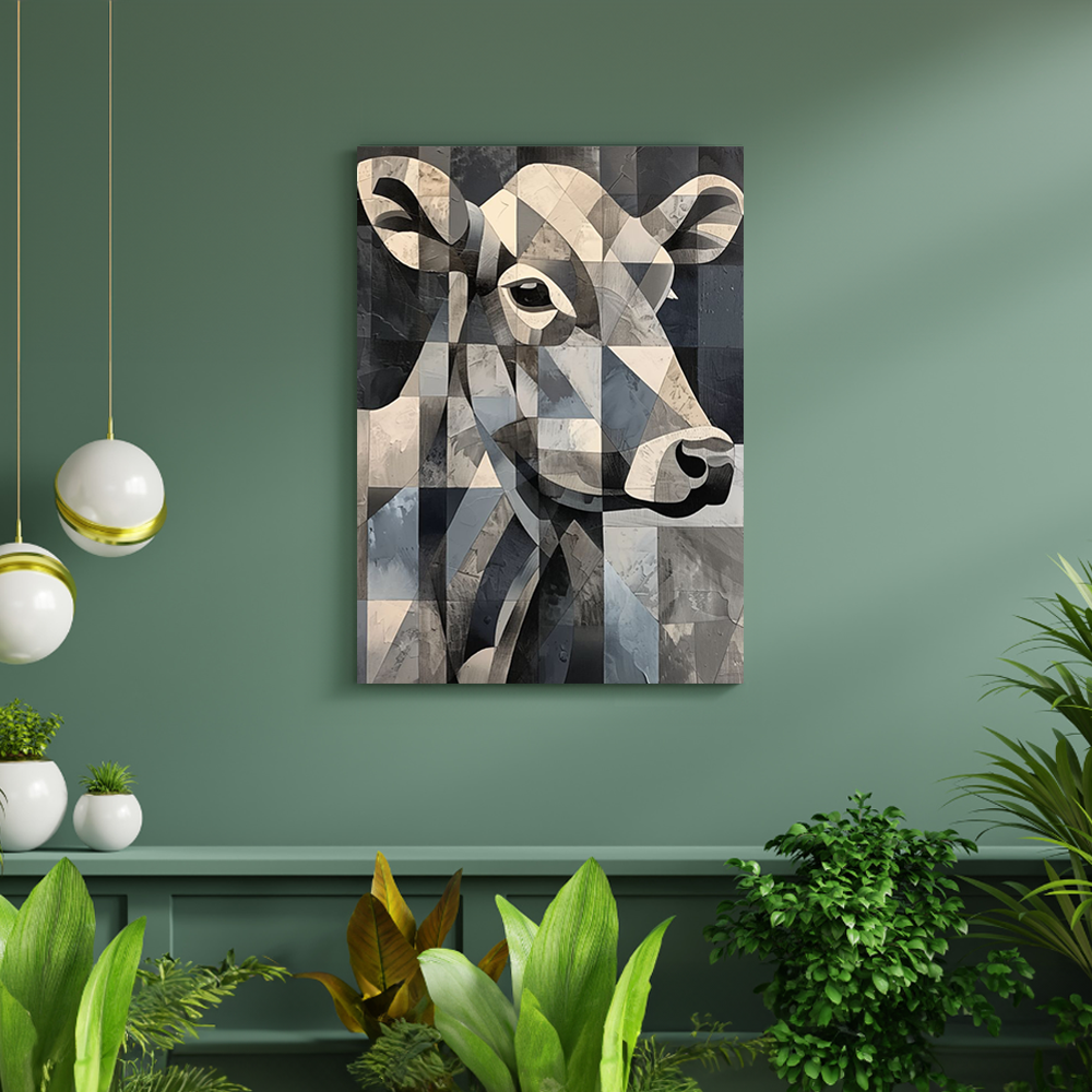  tiere-wandbilder-leinwand-poster-kuh-DIN