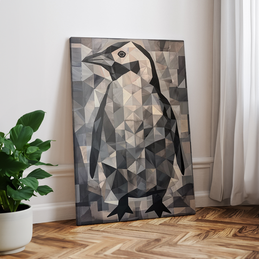 tiere-wandbilder-leinwand-poster-pinguine-2x3