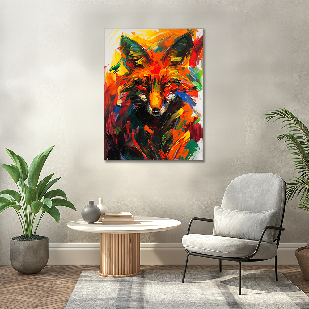 tiere-wandbilder-leinwand-poster-rotfuchs