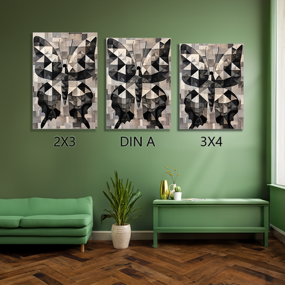 tiere-wandbilder-leinwand-poster-schmetterling-bildgroessen-vergleich