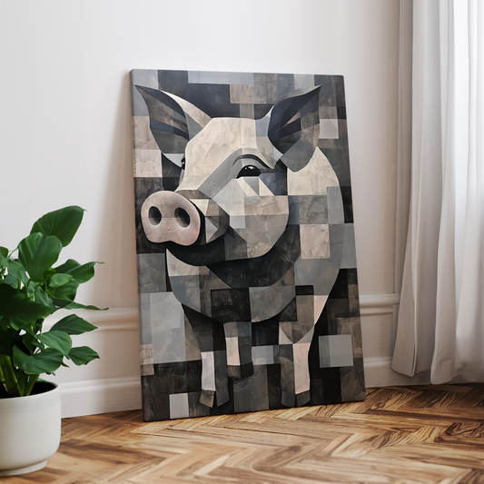  tiere-wandbilder-leinwand-poster-schwein-2x3