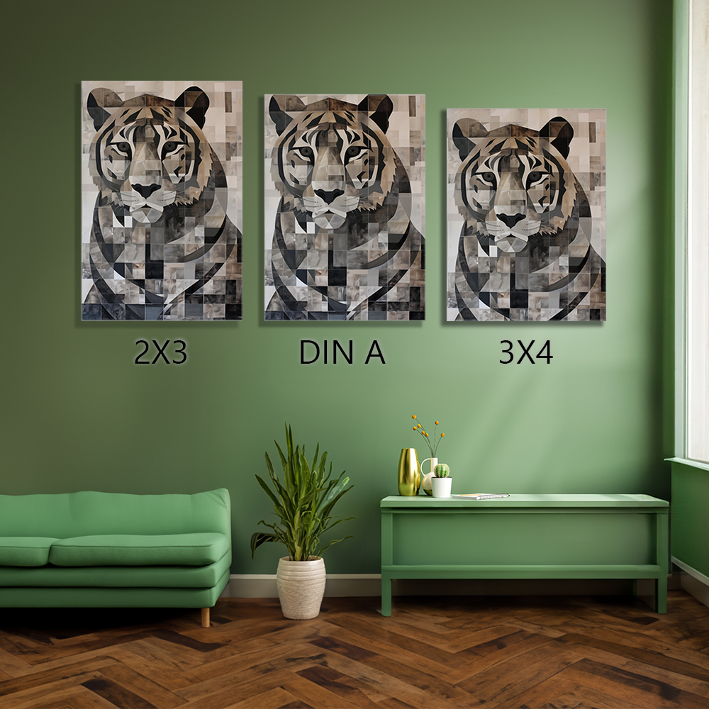 tiere-wandbilder-leinwand-poster-tiger-bildgroessen-vergleich