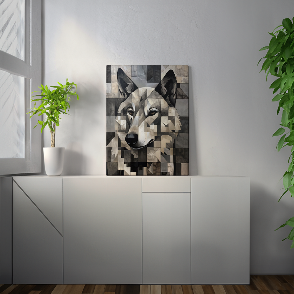 tiere-wandbilder-leinwand-poster-wolf-3x4