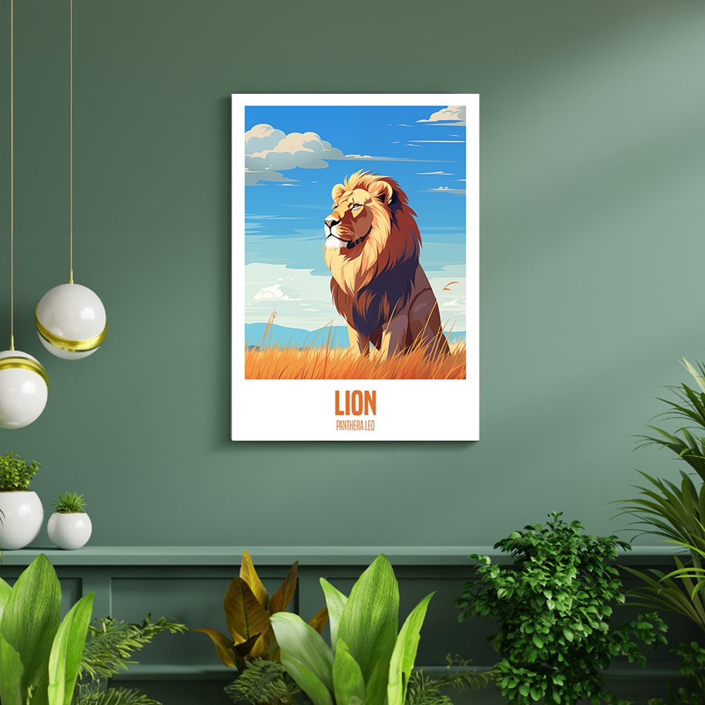 wall-art-animals-canvas-poster-lion-12-DIN-A