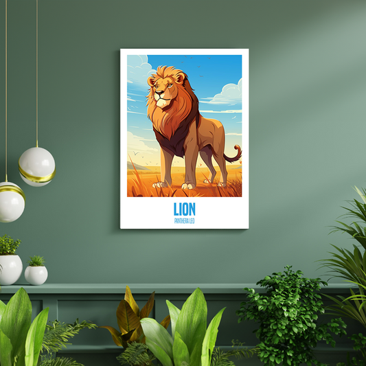 wall-art-animals-canvas-poster-lion-2-DIN-A