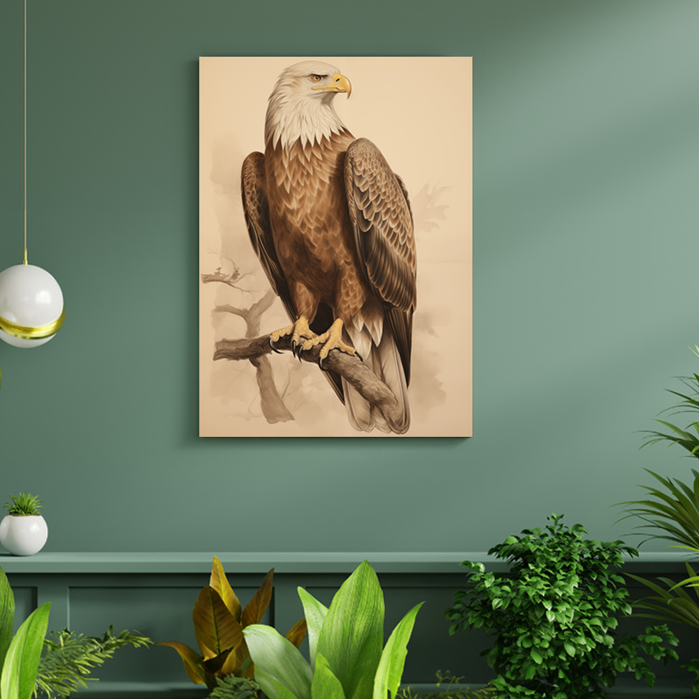 wandbilder-tiere-leinwand-poster-adler-DIN