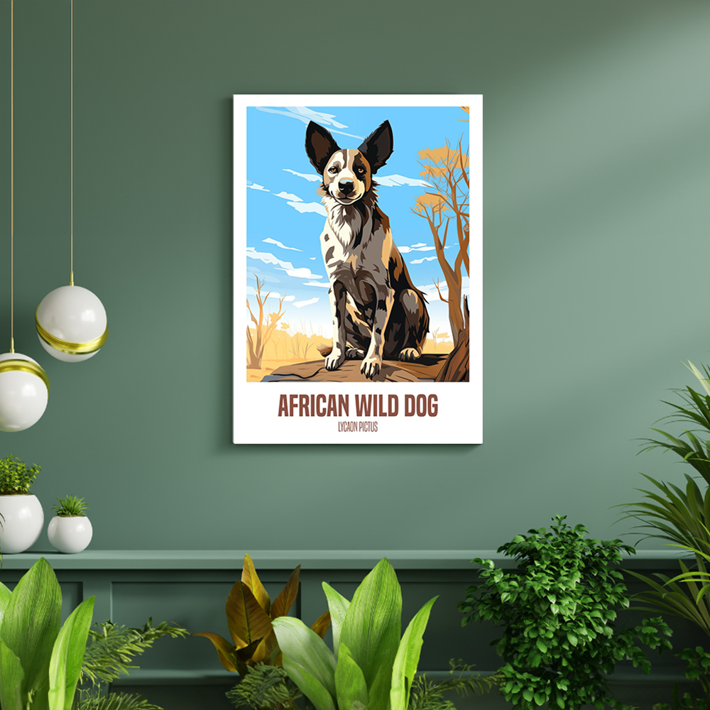 wandbilder-tiere-leinwand-poster-african-wild-dog-12-DIN-A