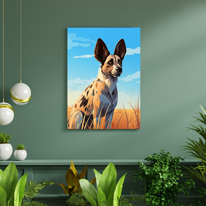 wandbilder-tiere-leinwand-poster-afrikanischer-wildhund-0-2x3-DIN-A