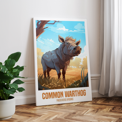 wandbilder-tiere-leinwand-poster-common-warthog-1