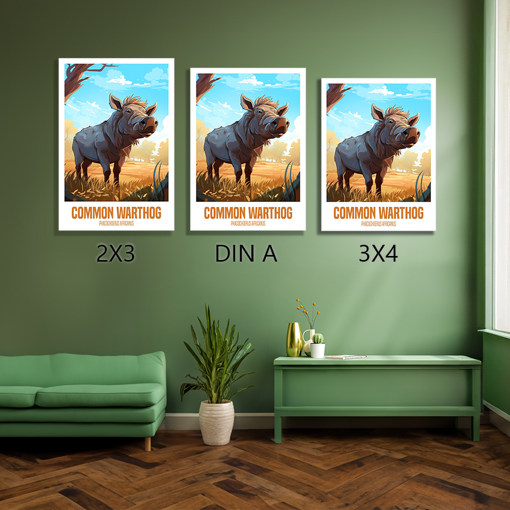 wandbilder-tiere-leinwand-poster-common-warthog-2