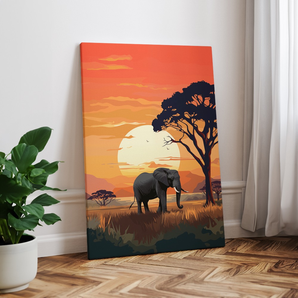 wandbilder-tiere-leinwand-poster-elefant-2x3