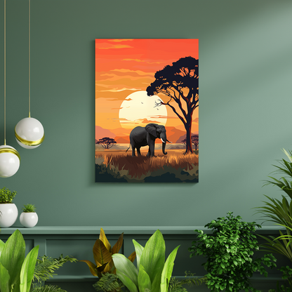 wandbilder-tiere-leinwand-poster-elefant-DIN