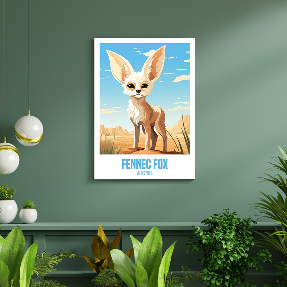 wandbilder-tiere-leinwand-poster-fennec-fox-12-DIN-A