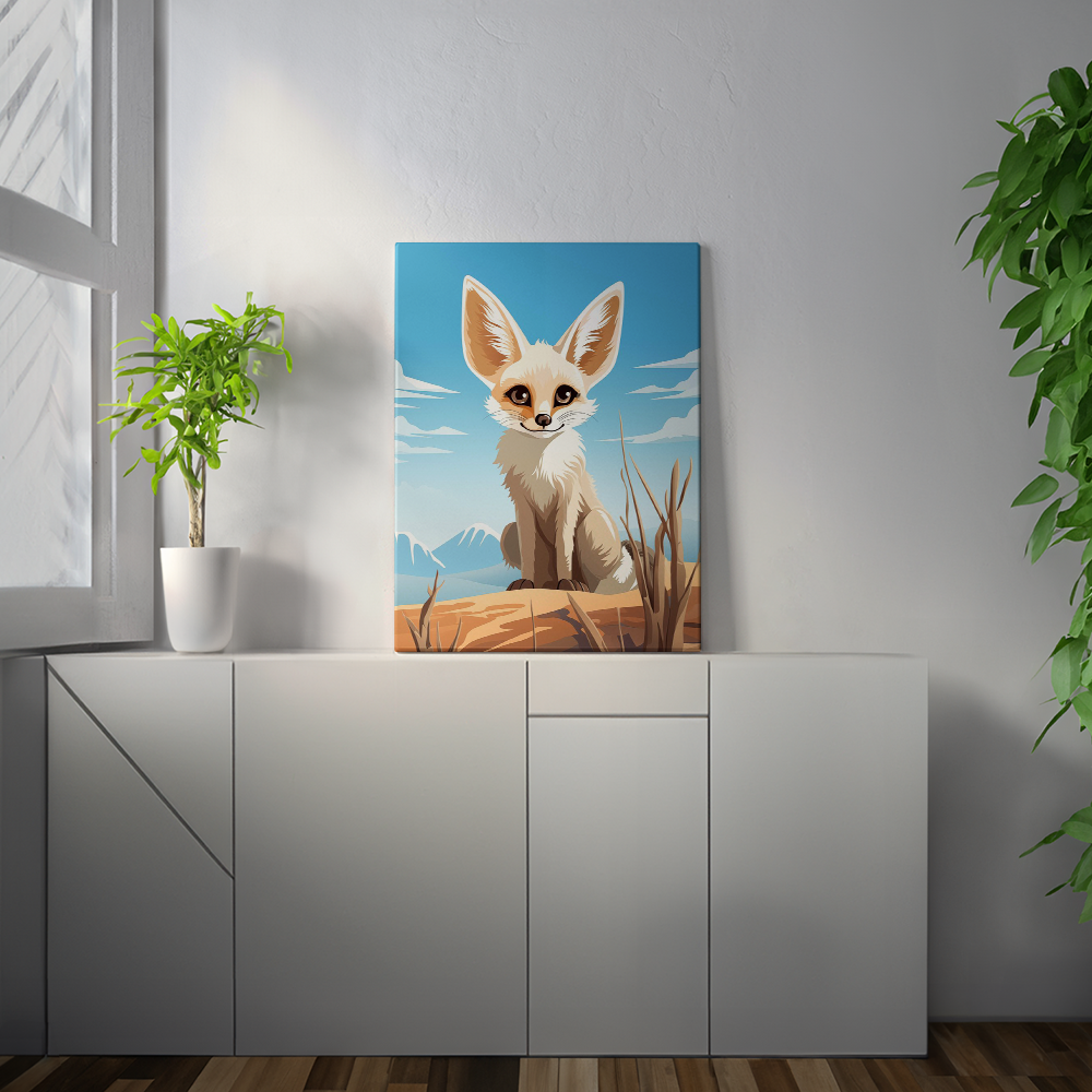 wandbilder-tiere-leinwand-poster-fennek-0-3x4