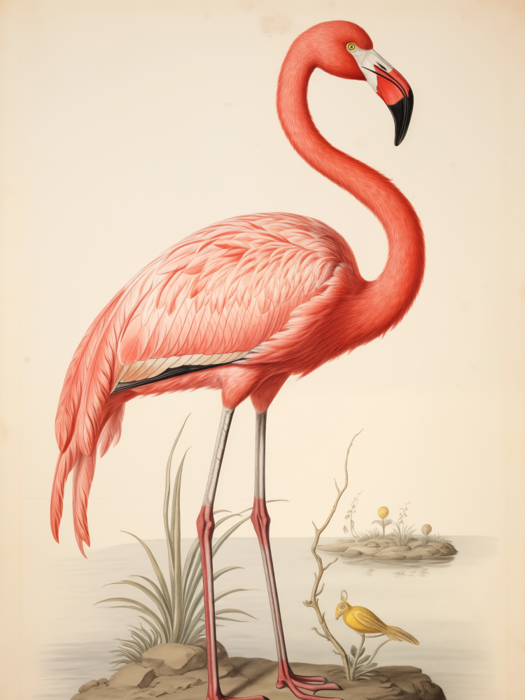 wandbilder-tiere-leinwand-poster-flamingo-vorschau-2