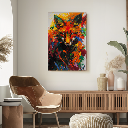 wandbilder-tiere-leinwand-poster-fuchs-2x3