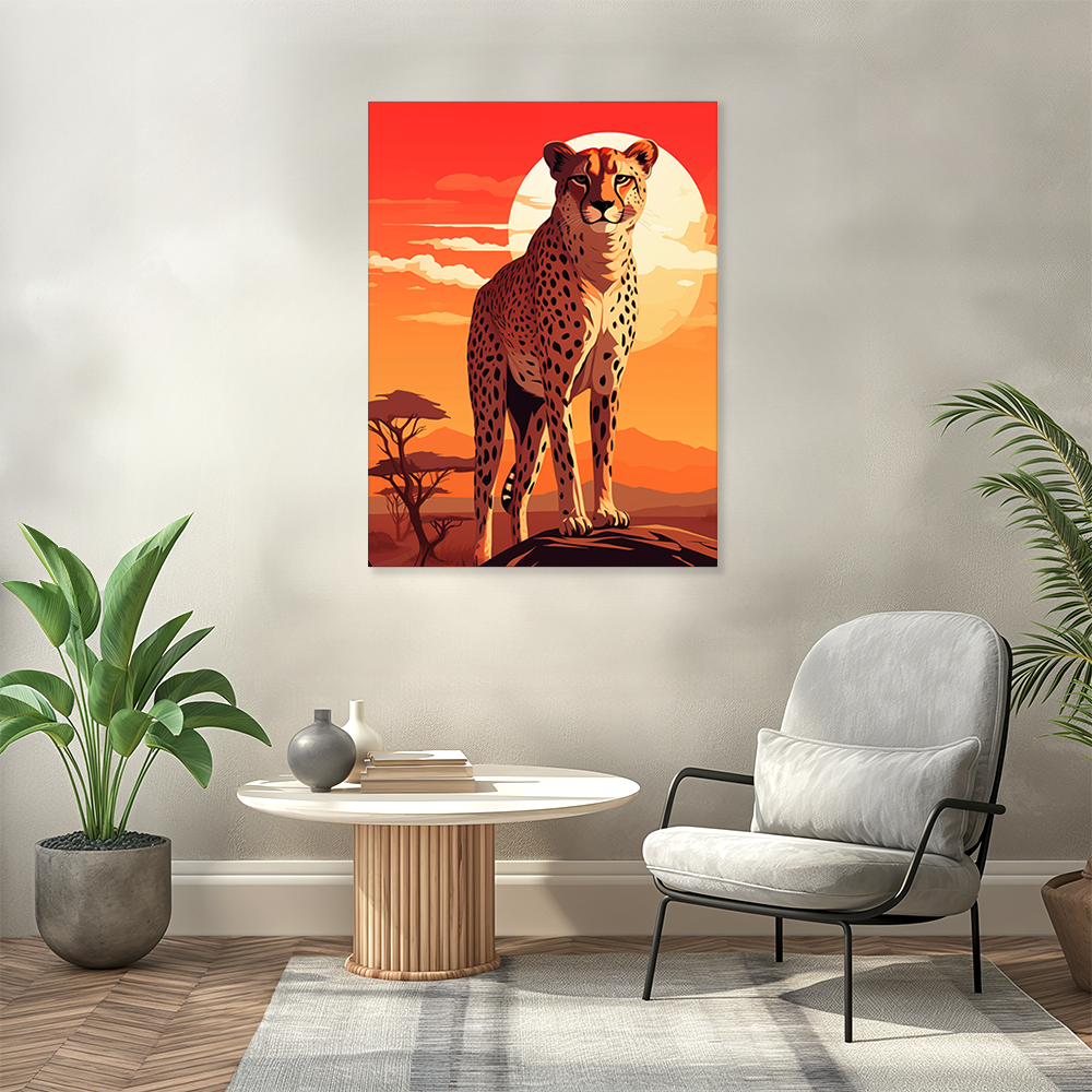 wandbilder-tiere-leinwand-poster-gepard-3x4