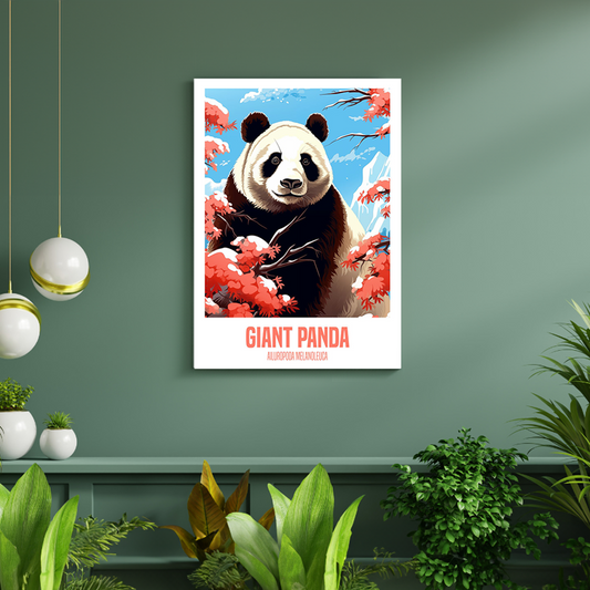 wandbilder-tiere-leinwand-poster-giant-panda-2-DIN-A