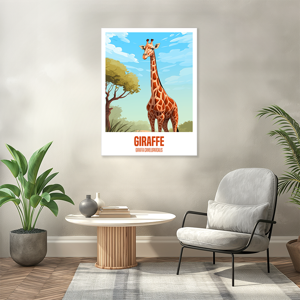 wandbilder-tiere-leinwand-poster-giraffe-3x4