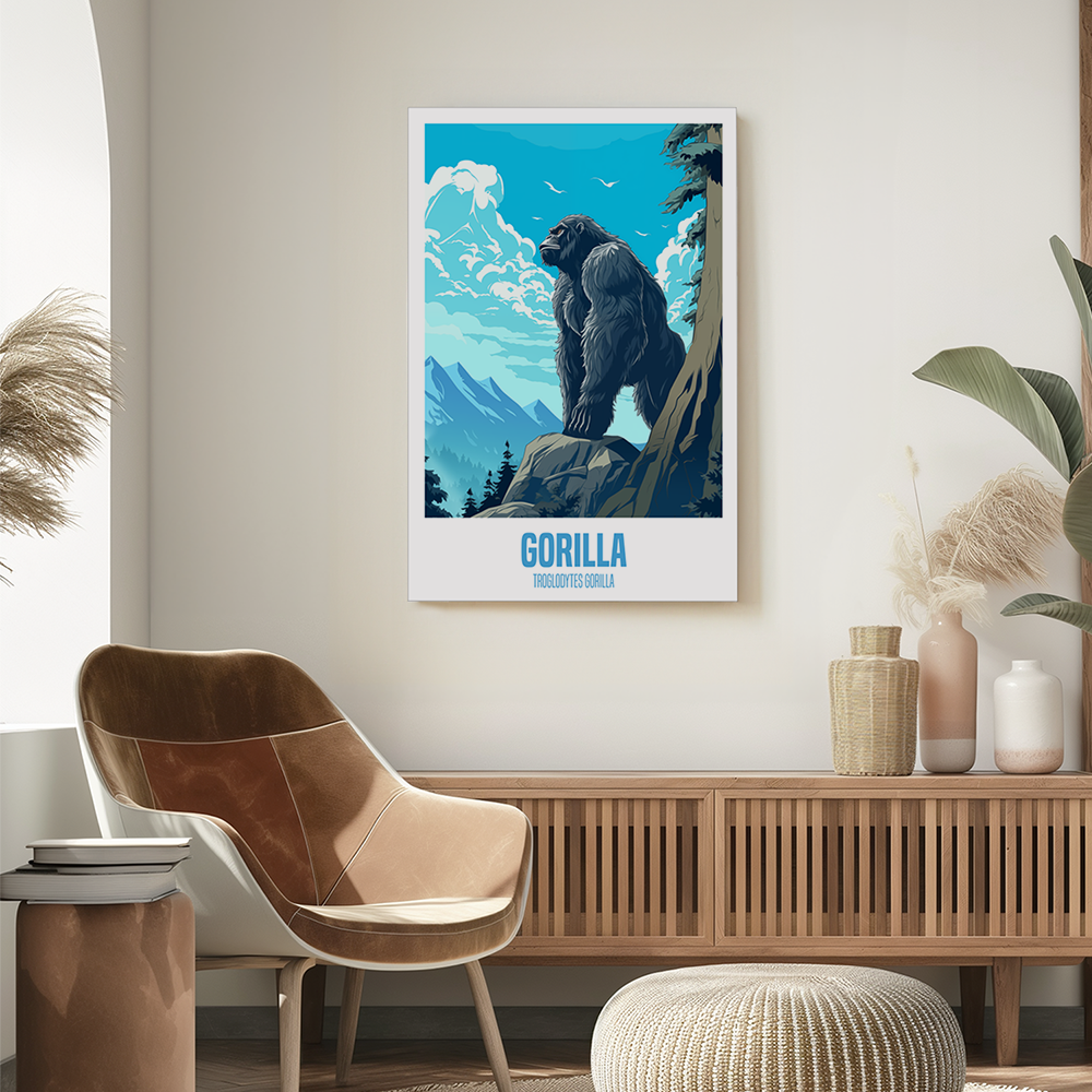 Gorilla - Comic Stil