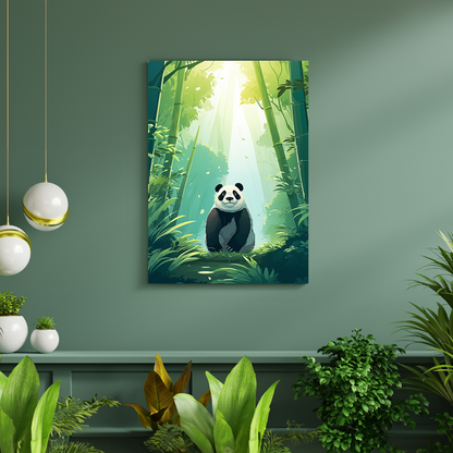 wandbilder-tiere-leinwand-poster-grosser-panda-1-2x3-DIN-A