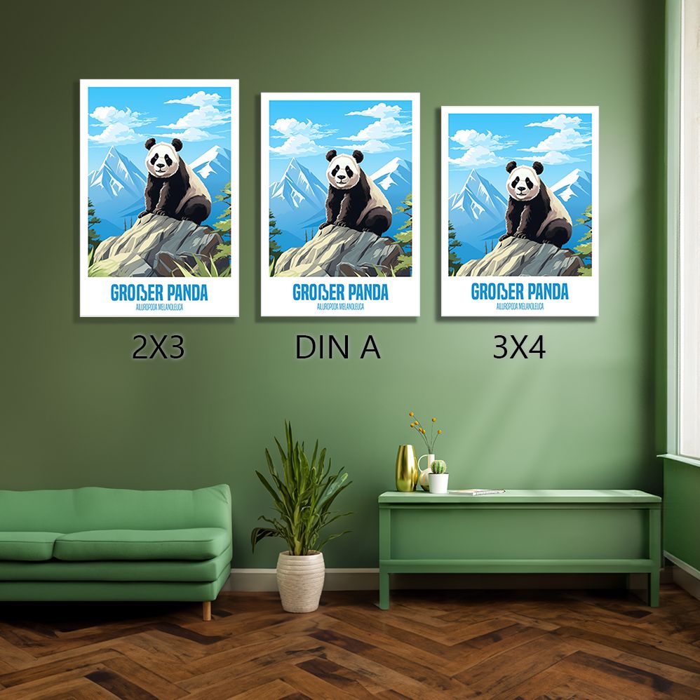 wandbilder-tiere-leinwand-poster-grosser-panda-22-Format-Vergleich