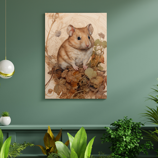 wandbilder-tiere-leinwand-poster-hamster-DIN