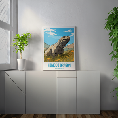 wandbilder-tiere-leinwand-poster-komodo-dragon-2