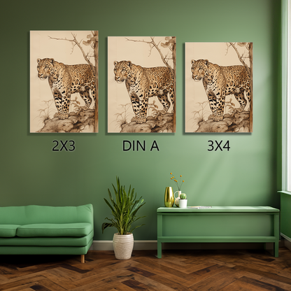 wandbilder-tiere-leinwand-poster-leopard-leinwand-collage