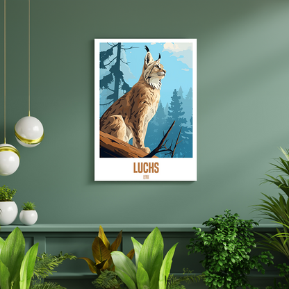 wandbilder-tiere-leinwand-poster-luchs-DIN-2