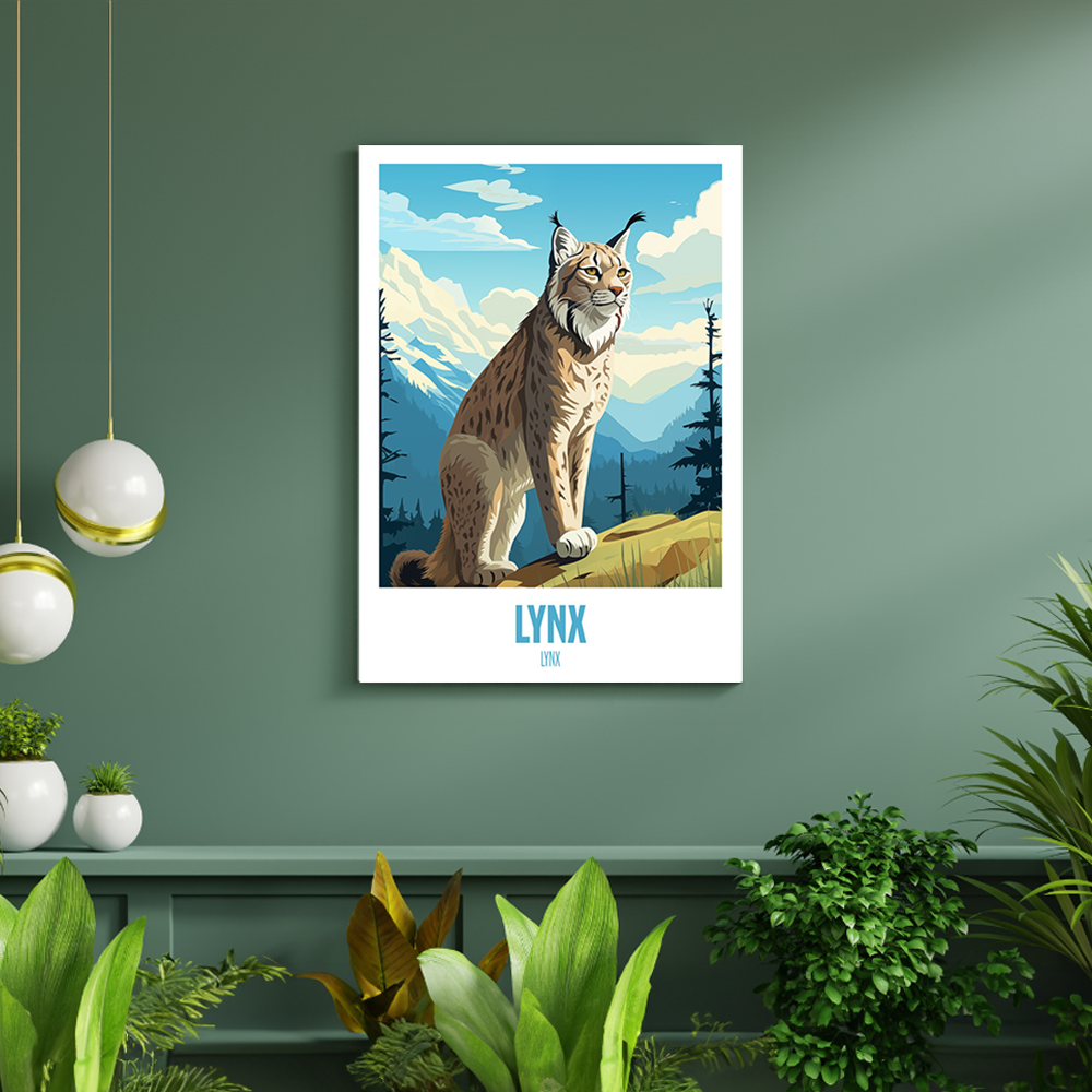 wandbilder-tiere-leinwand-poster-lynx-12-DIN-A