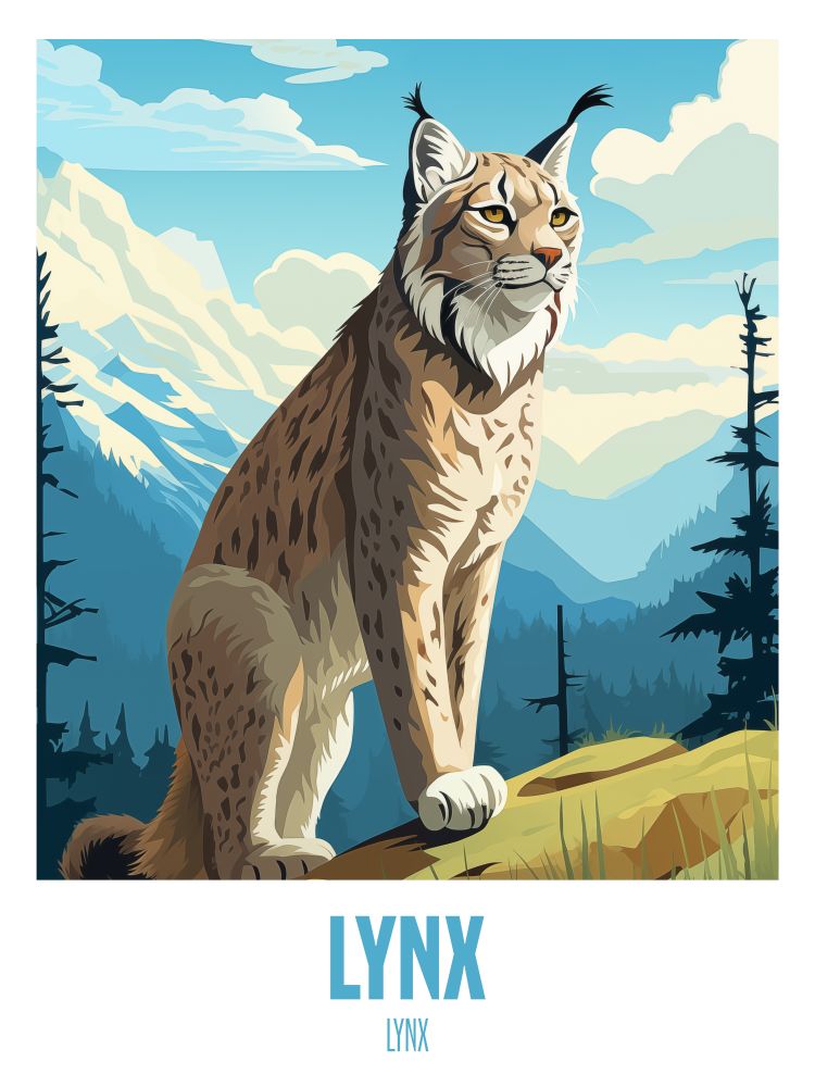 wandbilder-tiere-leinwand-poster-lynx-12