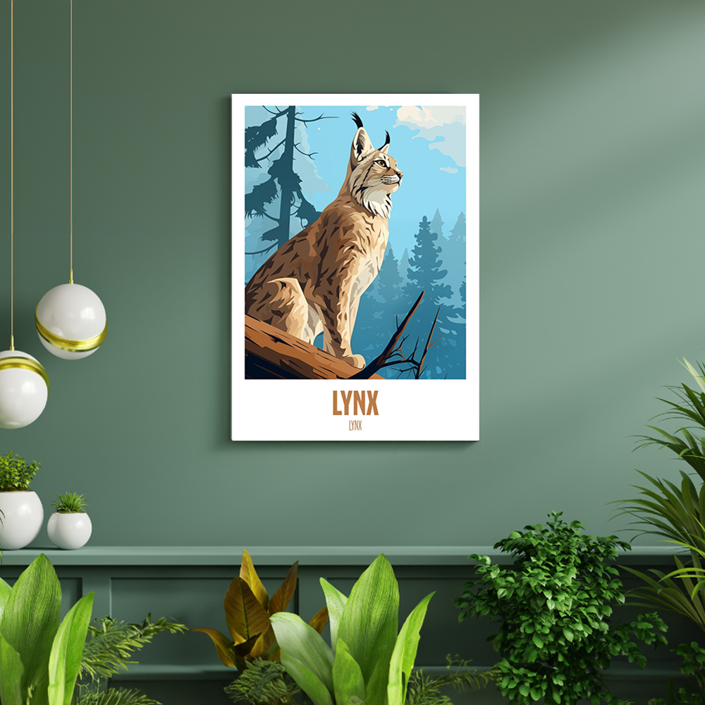 wandbilder-tiere-leinwand-poster-lynx-2-DIN-A