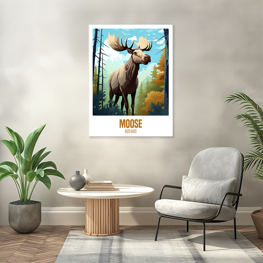 Moose - Comic Style