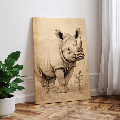 wandbilder-tiere-leinwand-poster-nashorn-2x3-2