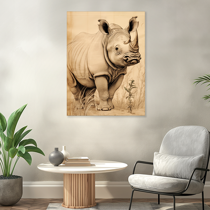 wandbilder-tiere-leinwand-poster-nashorn-3x4-2