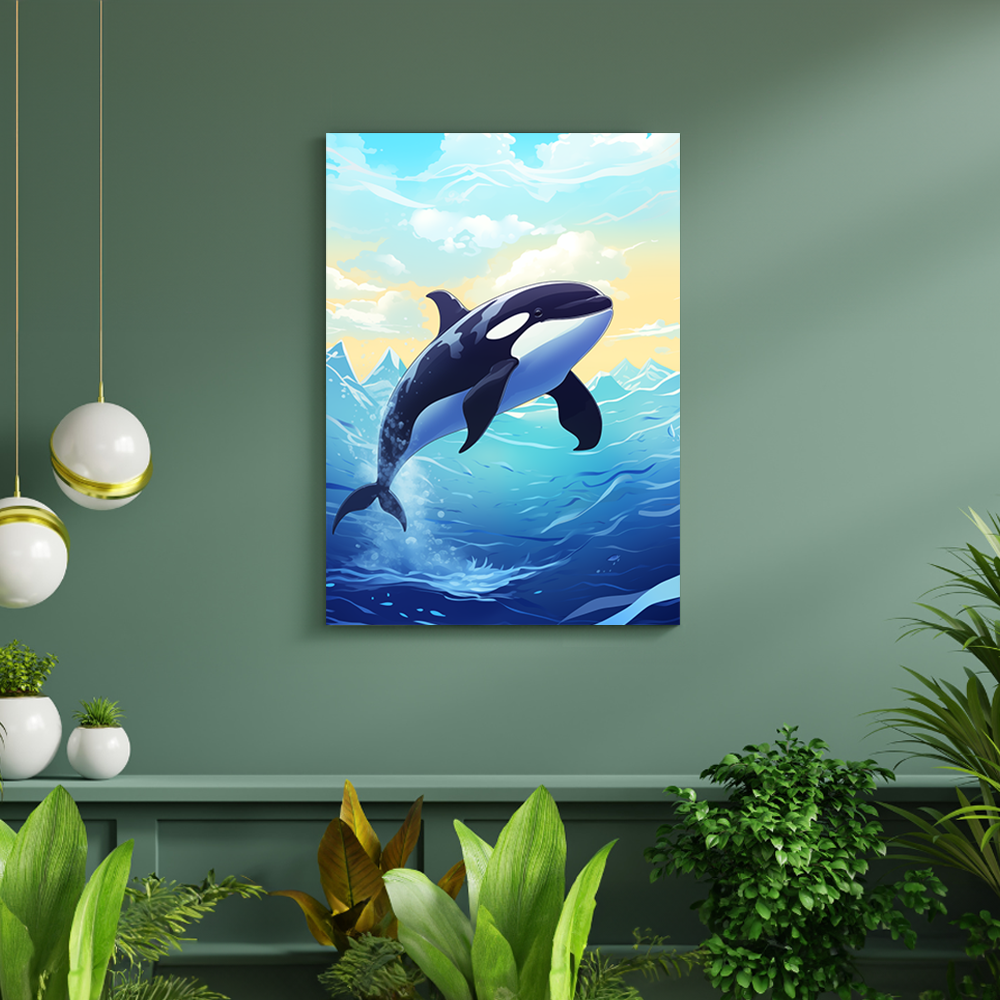 wandbilder-tiere-leinwand-poster-orca-full-DIN