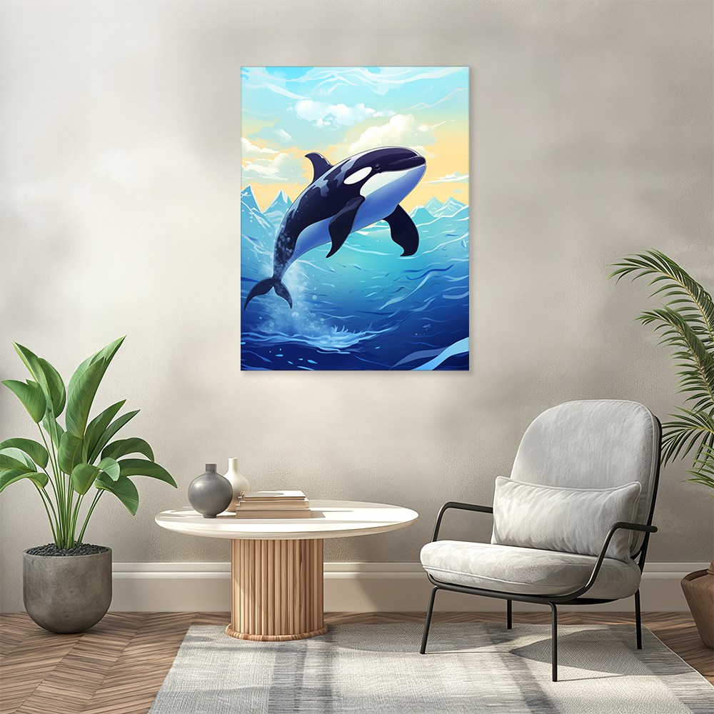 wandbilder-tiere-leinwand-poster-orca-full-orca-3x4