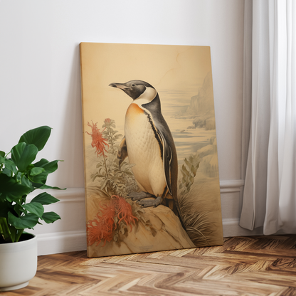 wandbilder-tiere-leinwand-poster-pinguin-2x3