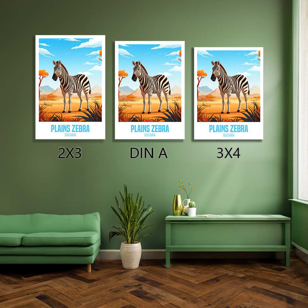 wandbilder-tiere-leinwand-poster-plains-zebra-12