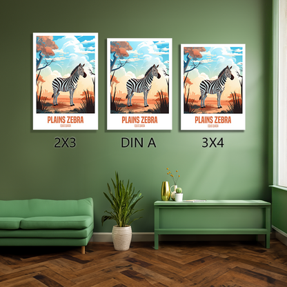 wandbilder-tiere-leinwand-poster-plains-zebra-22