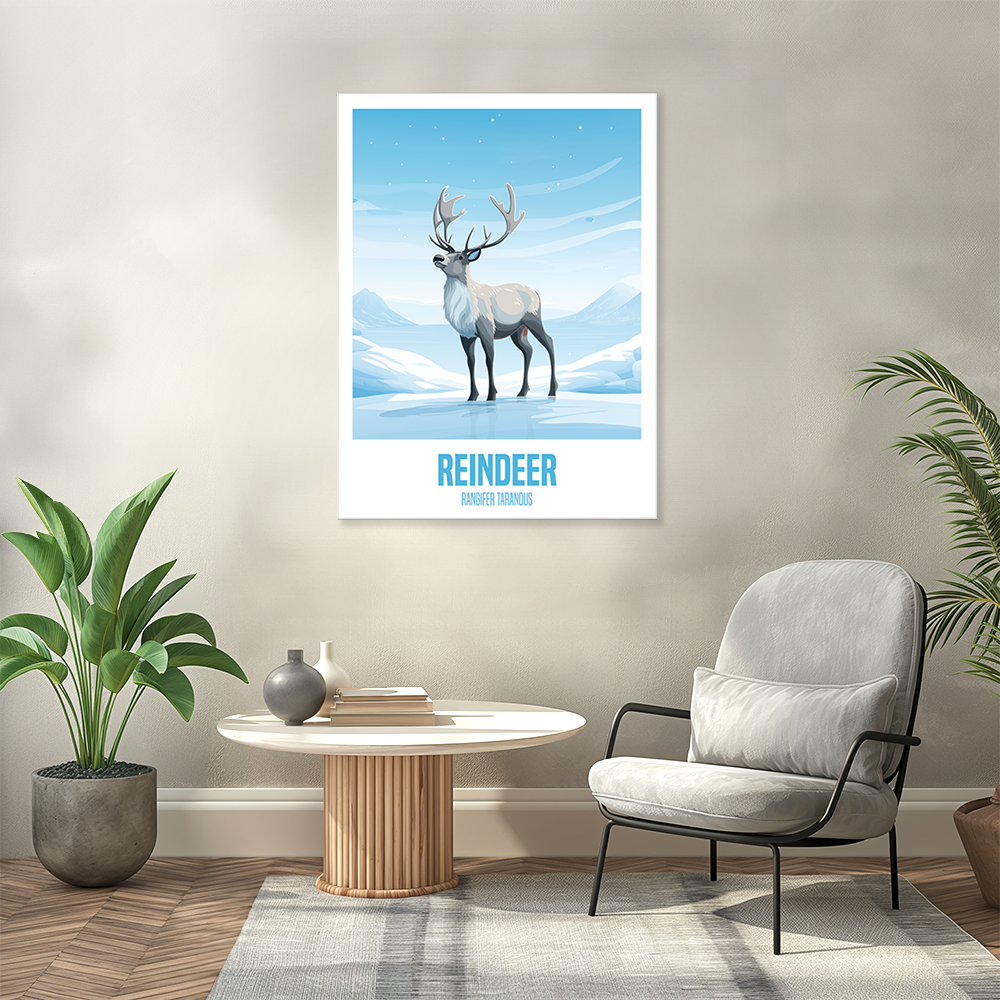 wandbilder-tiere-leinwand-poster-reindeer-3x4