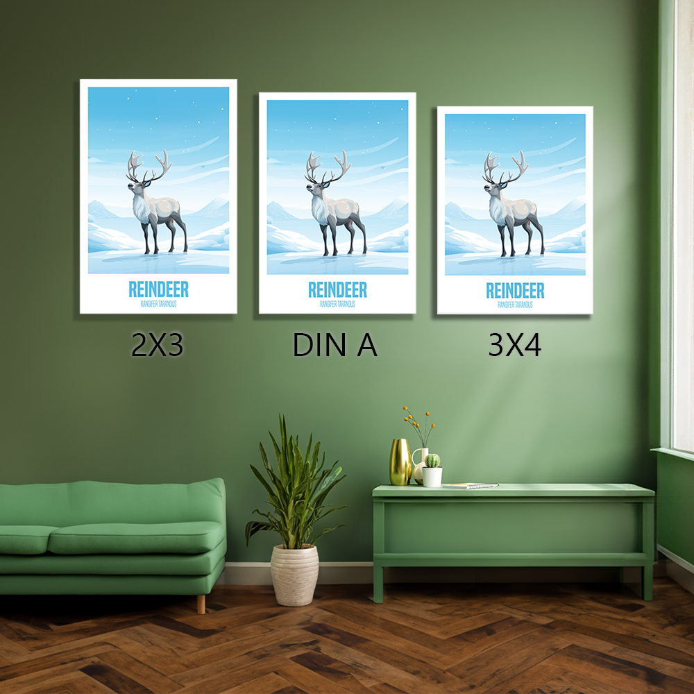 wandbilder-tiere-leinwand-poster-reindeer-formatvergleich